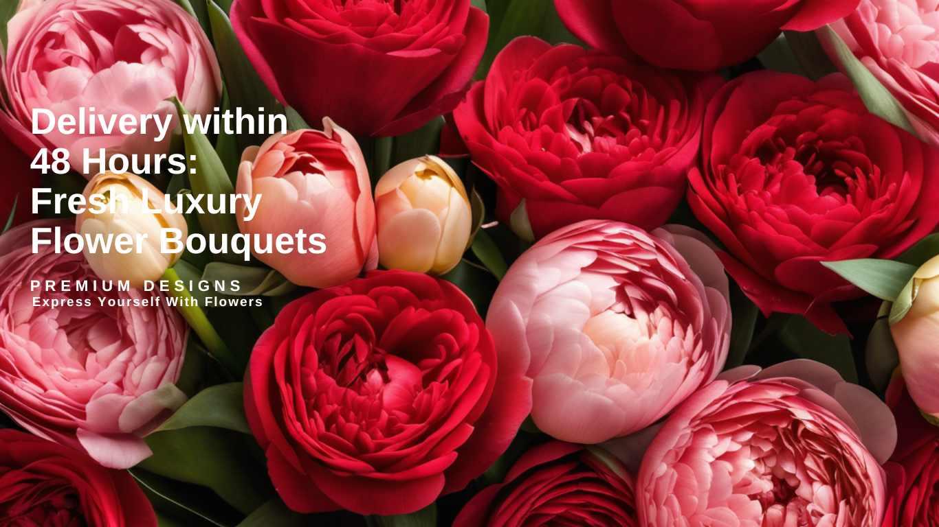Enjoy A Fresh Bouquet of Red Roses Designed By Luxury Flowers Boston